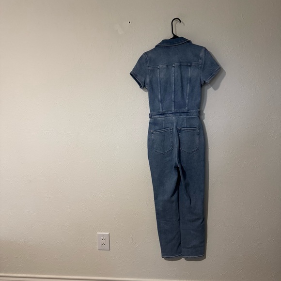 Good American Demin Jumpsuit Blue Size S - Picture 4 of 8